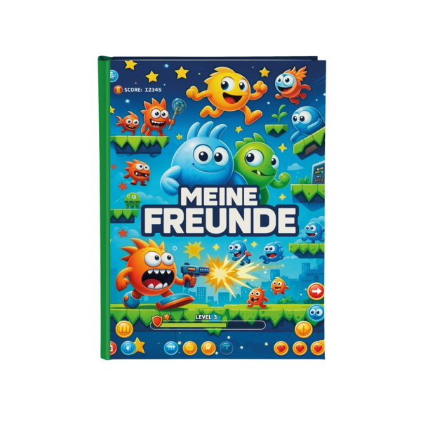 Goldbuch Freundebuch Level Up! 4009835431375 Goldbuch