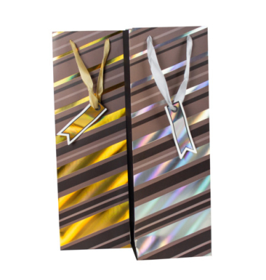 Geschenktasche 58782, Streifen, 120mm x 360mm
