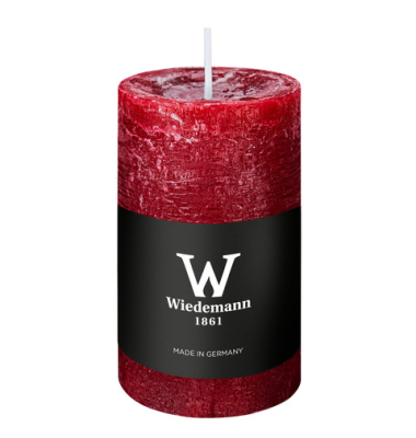 Stumpenkerze  bordo