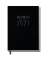 Buchkalender 11308-3, schwarz, 1 Woche / 2 Seiten (A5), 2027