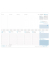 Tischkalender B&uuml;ro&Freizeit 2027 k.blau