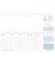 Tischkalender 11344-9, 1 Woche / 1 Seite, 29,7x11,6cm (BxH) (quer), 2027
