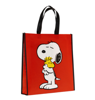 Umh&auml;ngetasche Peanuts rot