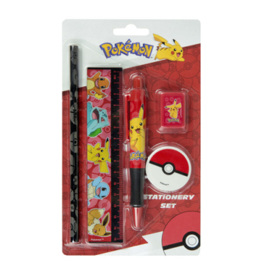 Schreibset Pokemon
