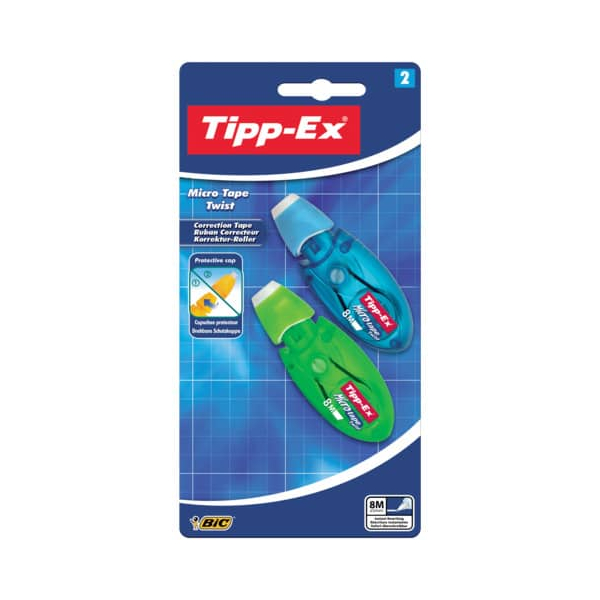 10 Stück Tipp-Ex Korrekturroller 8794311 weiß, 5mm x 8m,  3086126600246 Tipp-Ex