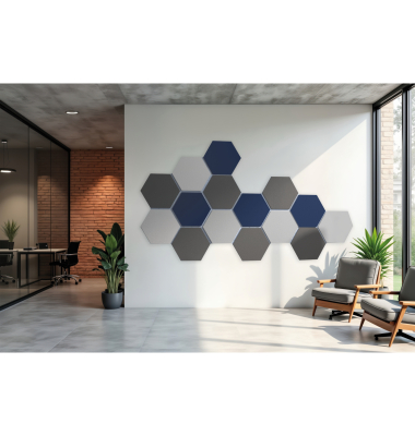 Akustiktrennwand ecoAware 370x320x9mm dbl 6St