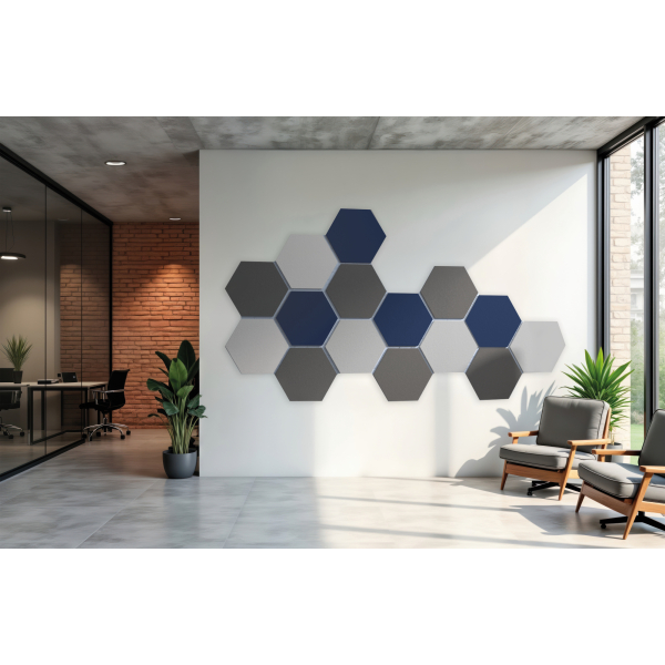 Magnetoplan Akustiktrennwand ecoAware 370x320x9mm dbl 6St 4013695070872 Magnetoplan