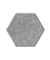 Akustiktrennwand ecoAware 370x320x9mm hgr 6St