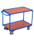 Tischwagen 2Fl&auml;chen 1175x625x850mm&nbsp;bl