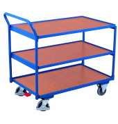 Tischwagen 3Fl&auml;chen 975x525x1010mm&nbsp;bl