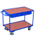 Tischwagen 2Fl&auml;chen 2Schub 1175x625x850mm&nbsp;bl