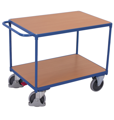 Tischwagen 2Fl&auml;chen schwer 1190x700x920mm&nbsp;bl