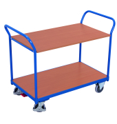 Tischwagen 2Fl&auml;chen 1195x600x935mm&nbsp;bl