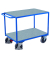 Tischwagen 2Fl&auml; Zink schwer 1390x800x920mm&nbsp;bl