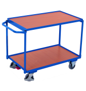 Tischwagen 2Fl&auml;chen 1025x525x850mm&nbsp;bl
