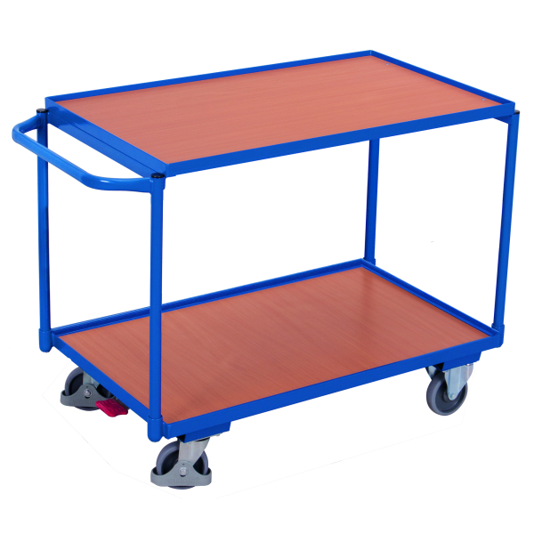 VARIOfit Tischwagen 2Flächen 1375x825x850mm bl 4035694076143 VARIOfit