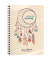 Notizbuch 82103, Forever Young, mehrfarbig, A4, kariert, 90g, 60 Blatt / 120 Seiten