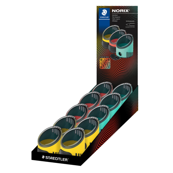 10 Stück Staedtler Dosenspitzer Norix sortiert 4007817177181 Staedtler