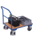 Schiebeb&uuml;gelwagen Gummi 1100x700x1030mm bl