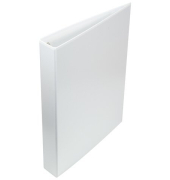 Ringbuch ECO K-1521, A4 4 Ringe 25mm Ring-&Oslash; Karton wei&szlig;