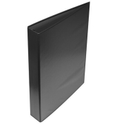Ringbuch K-1530, A4 4 Ringe 20mm Ring-&Oslash; Karton schwarz