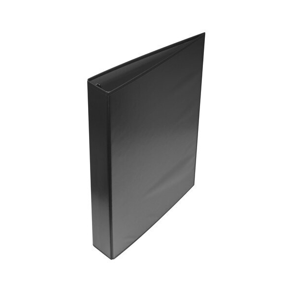 Kangaro Ringbuch K-1530, A4 4 Ringe 20mm Ring-Ø Karton schwarz 8712127063524 Kangaro