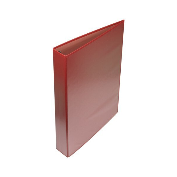 Kangaro Ringbuch K-1533, A4 4 Ringe 30mm Ring-Ø Karton rot 8712127063555 Kangaro
