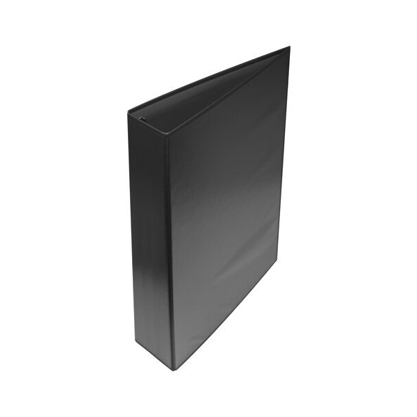 Kangaro Ringbuch K-1540, A4 4 Ringe 40mm Ring-Ø Karton schwarz 8712127063562 Kangaro
