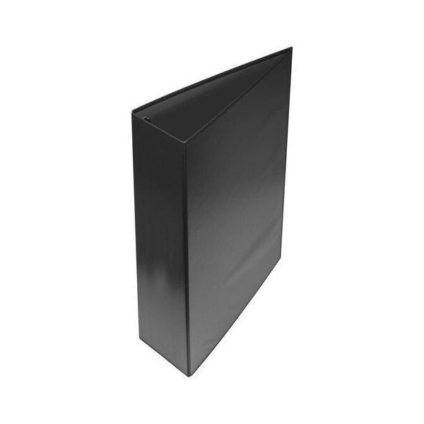 Kangaro Ringbuch K-1550, A4 4 Ringe 50mm Ring-Ø Karton schwarz 8712127063630 Kangaro