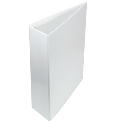 Ringbuch ECO K-1551, A4 4 Ringe 50mm Ring-&Oslash; Karton wei&szlig;