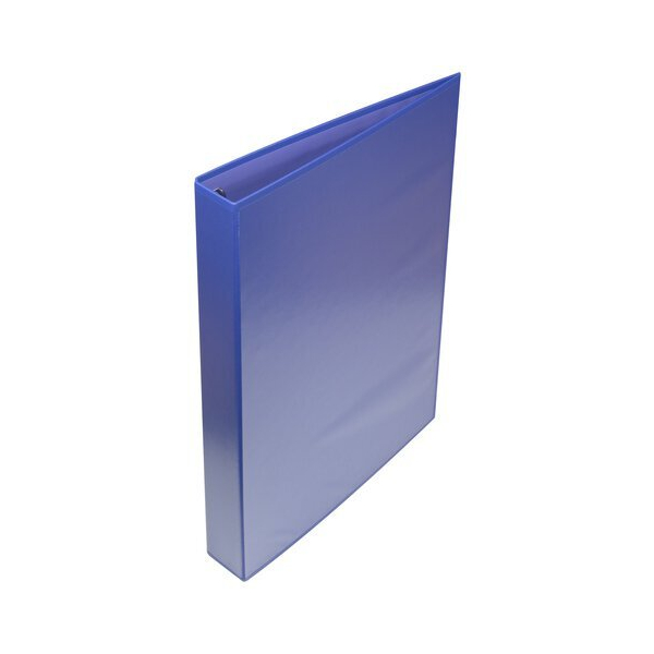 Kangaro Ringbuch K-1522, A4 4 Ringe 25mm Ring-Ø Karton blau 8712127089678 Kangaro