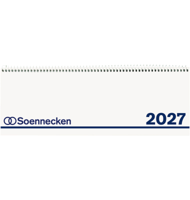 Querkalender 5094-27, 1 Woche / 1 Seite, 30x10cm (BxH) (quer), 2027