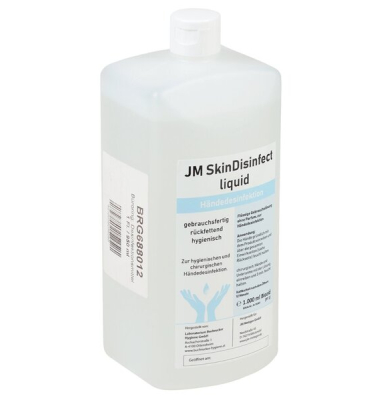 Desinfektionsmittel f&uuml;r Armhebelspender, 1000 ml, Zertifikate EN 1500 + ENpr 12791