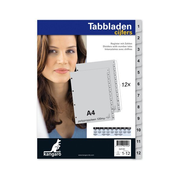 Alpedia Kunststoffregister G412C 8712127001946 Alpedia