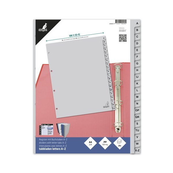 Alpedia Kunststoffregister G420AZ-B 8712127002455 Alpedia