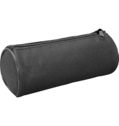 Federm&auml;ppchen rund 20x8,5 cm schwarz