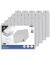 Leitkarten 210x150 PP grau A-Z 25tlg