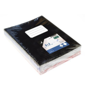 Schulheft K-58300 Schulheft-und Studirnheft-Serie, - / liniert, A5, 60g, schwarz / rot / blau, 40 Blatt / 80 Seiten