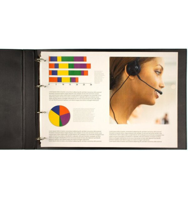 Ringbuch K-0120 schwarz
