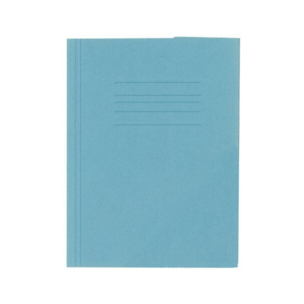 Kangaro Jurismappe - 210404, A4 Folio blau Recyclingkarton 240g, mit 3 Einschlagklappen 8712127010696 Kangaro