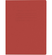 Jurismappe - 210405, A4 Folio rot Recyclingkarton 240g, mit 3 Einschlagklappen