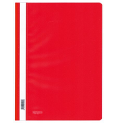 Schnellhefter Kangaro Standard-PP Einfarbig K-22036, A4, rot, Kunststoff, -, Vorderdeckel transparent