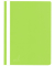 Schnellhefter Kangaro Standard-PP Einfarbig K-22037, A4, gr&uuml;n, Kunststoff, -, Vorderdeckel transparent