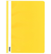 Schnellhefter Kangaro Standard-PP Einfarbig K-22038, A4, gelb, Kunststoff, -, Vorderdeckel transparent