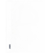 Schnellhefter Kangaro Standard-PP Einfarbig K-22043, A4, wei&szlig;, Kunststoff, Vorderdeckel transparent
