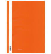 Schnellhefter Kangaro Standard-PP Einfarbig K-22041, A4, orange, Kunststoff, -, Vorderdeckel transparent