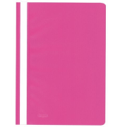 Schnellhefter Kangaro Standard-PP Einfarbig K-22048, A4, rosa, Kunststoff, -, Vorderdeckel transparent