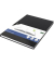 Notizbuch K-5520, schwarz, A4, liniert, 80g, 80 Blatt / 160 Seiten