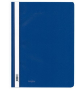 Schnellhefter Kangaro Standard-PP Einfarbig K-22047, A4, dunkelblau, Kunststoff, -, Vorderdeckel transparent