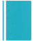 Schnellhefter Kangaro Standard-PP Einfarbig K-22049, A4, t&uuml;rkis, Kunststoff, -, Vorderdeckel transparent